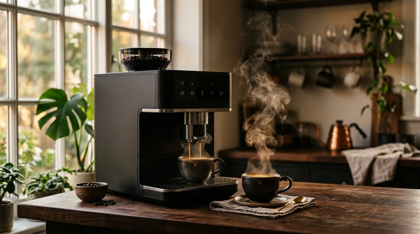 Cafetera superautomática para hogar