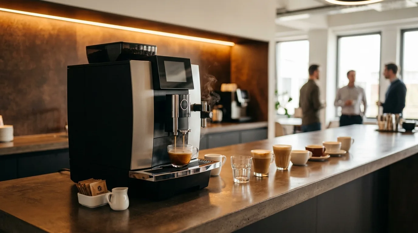 Cafetera superautomática para oficina grande / horeca